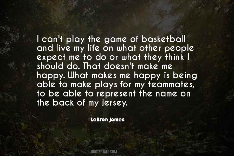 Quotes About Basketball Is My Life #1759618