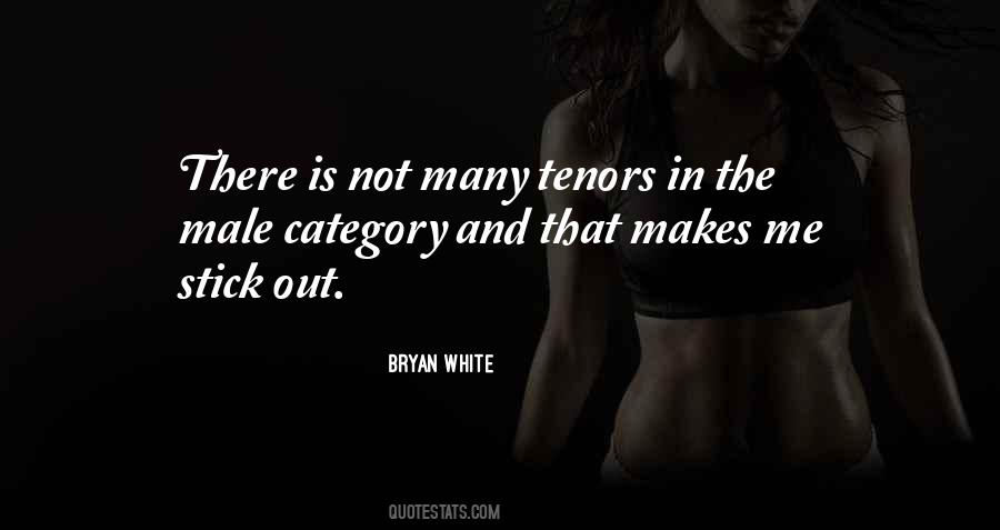 Quotes About Tenors #823447