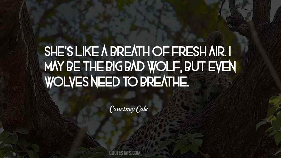 A Breath Of Fresh Air Quotes #743751