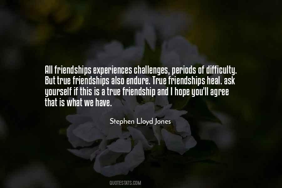 Quotes About A True Friendship #1039522