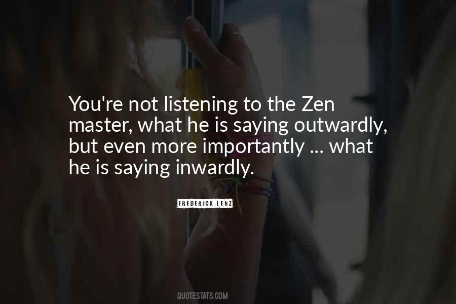 Quotes About Listening #1825885