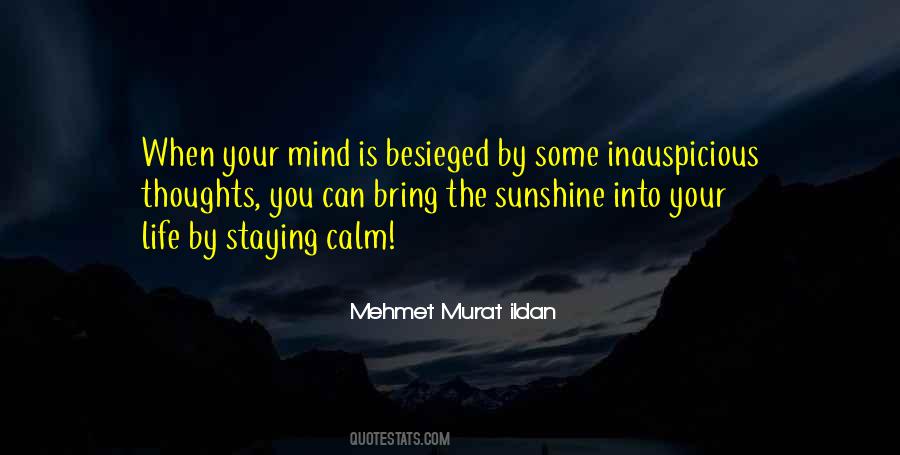 Quotes About Staying Calm #192785