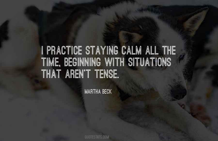 Quotes About Staying Calm #575074