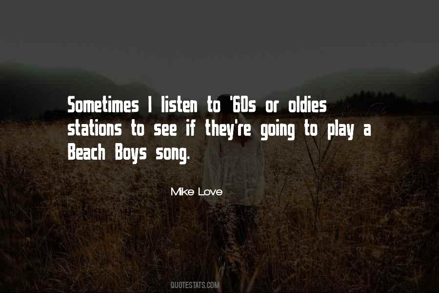 Quotes About Oldies #753226