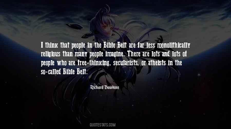 Quotes About The Bible Belt #655348