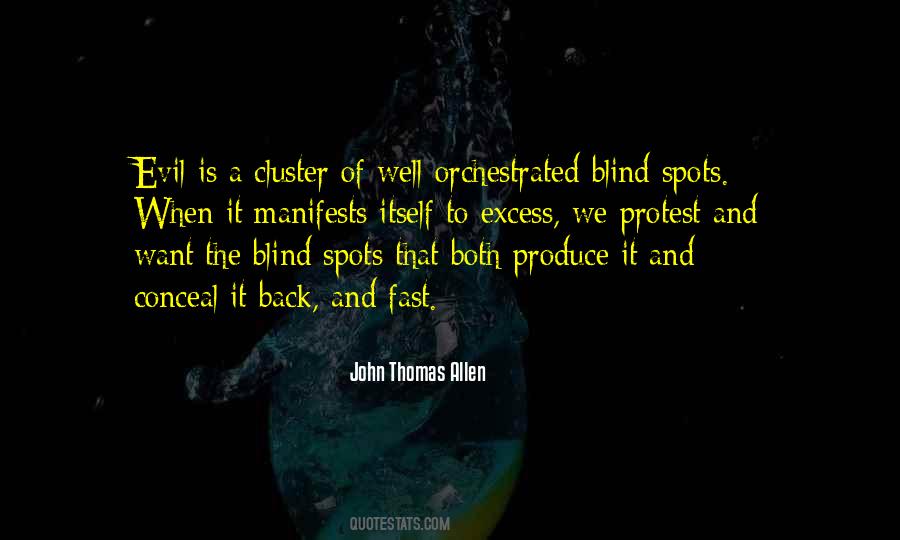 Quotes About Blind Spots #278982