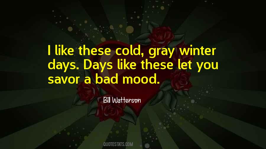 Quotes About Bad Winter #588691