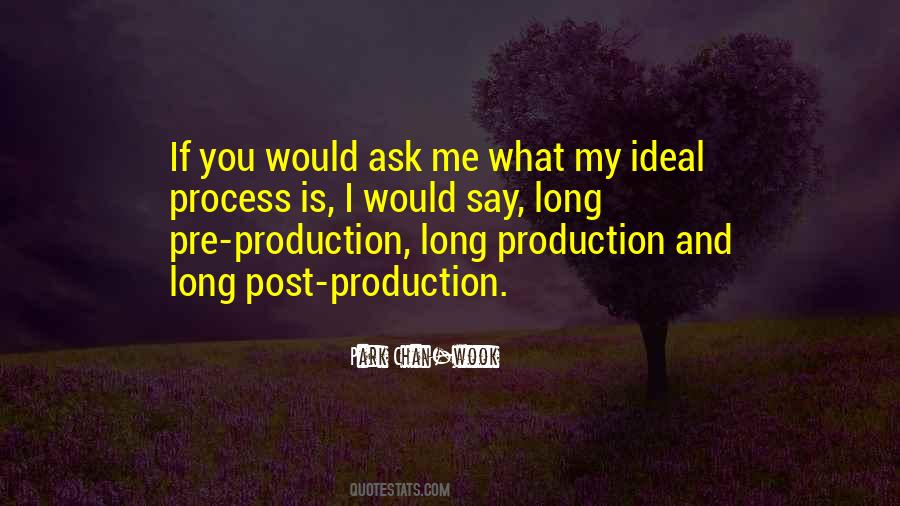 Quotes About Pre-production #379710