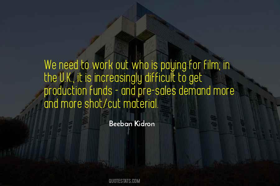 Quotes About Pre-production #384404