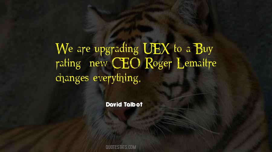 Quotes About Upgrading #217015