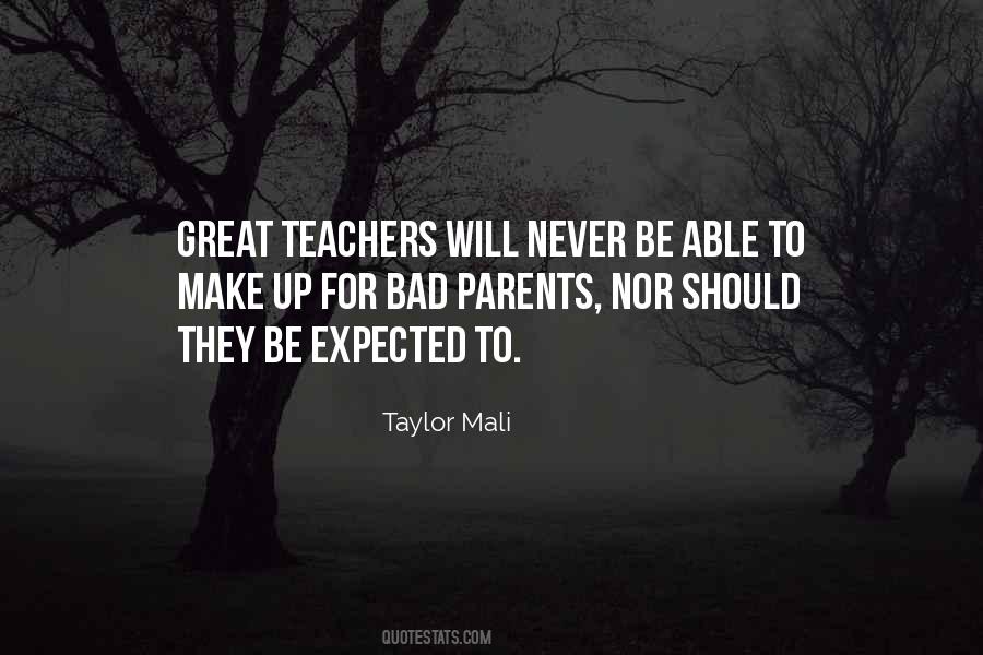 Quotes About Bad Parents #1269560