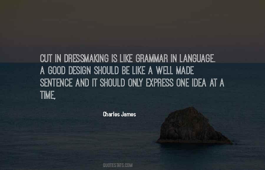 Quotes About Good Grammar #220518