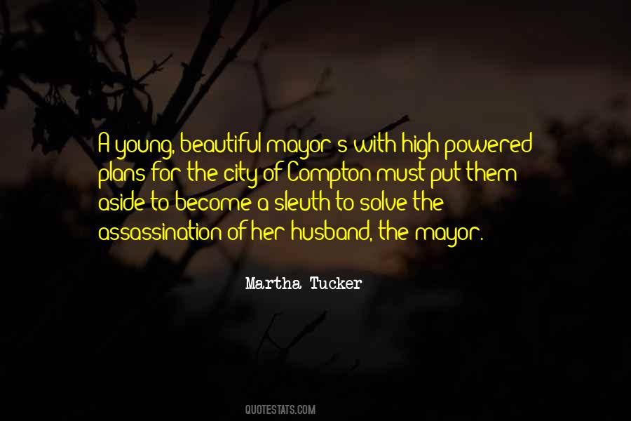 Urban Political Thriller Quotes #827908