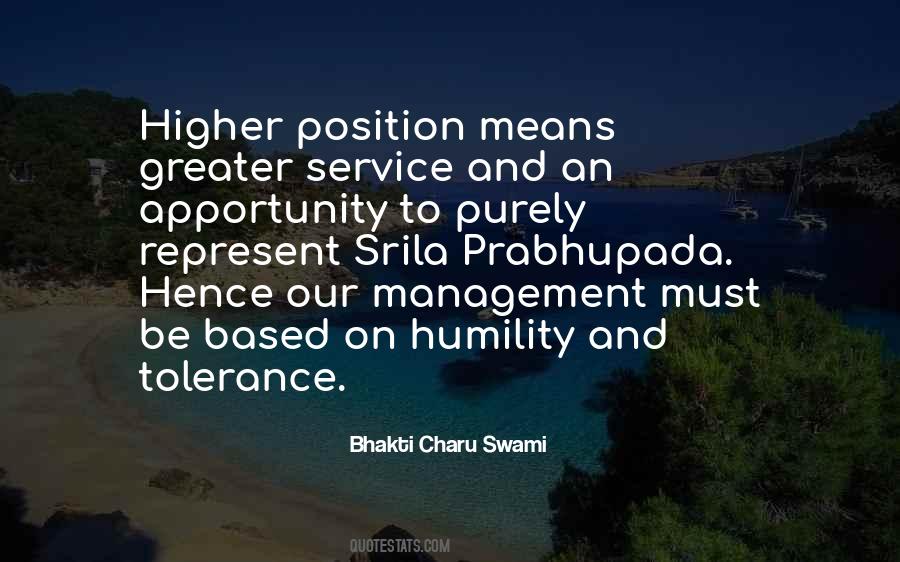 Quotes About Higher Position #1717540