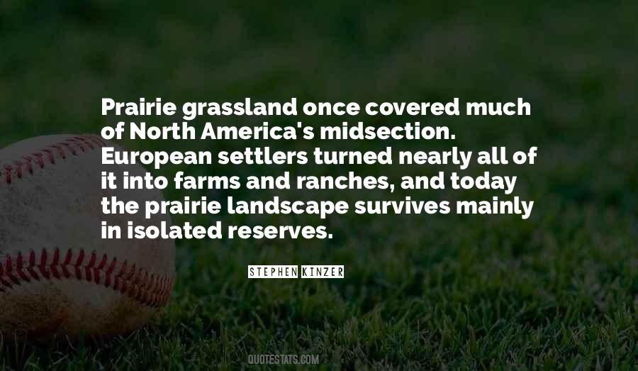 Quotes About Prairie #1624231