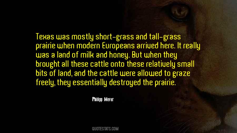Quotes About Prairie #973528