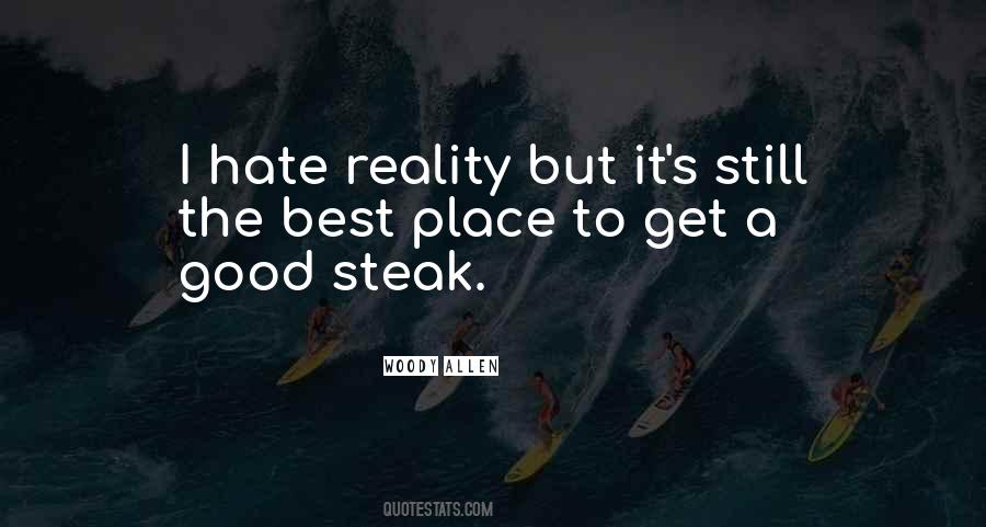 Good Steak Quotes #789513