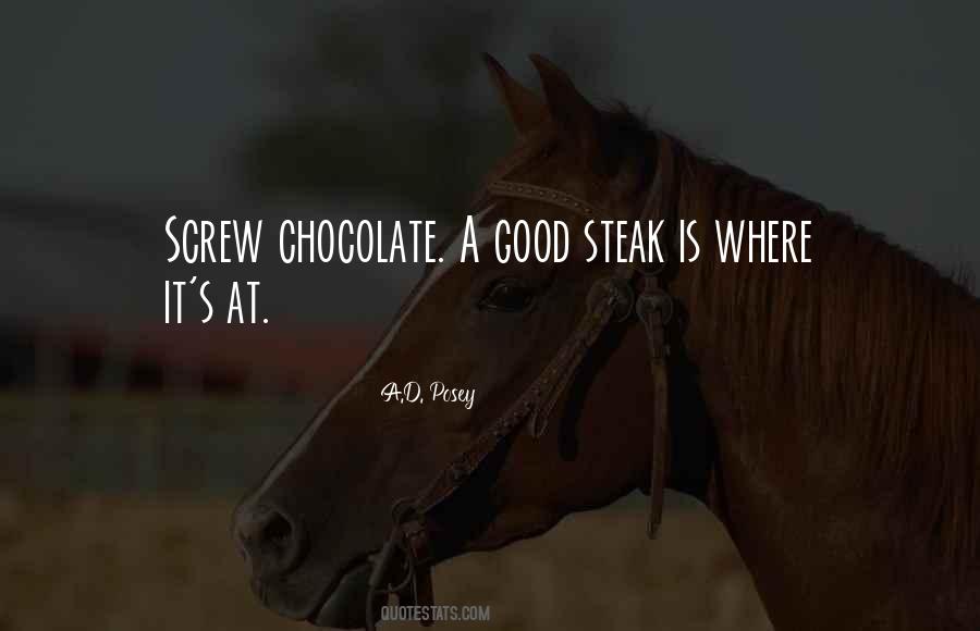 Good Steak Quotes #991455