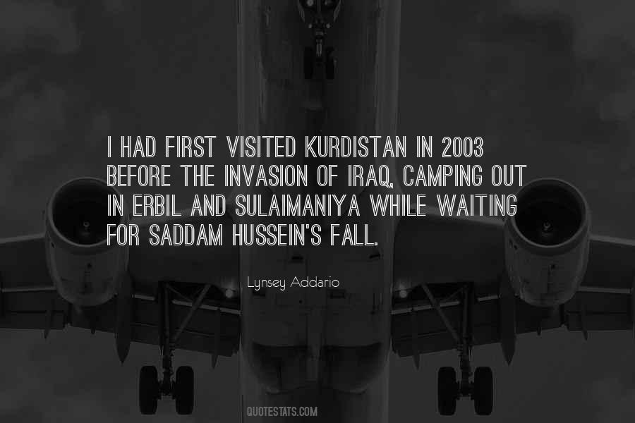 2003 Invasion Of Iraq Quotes #1811072