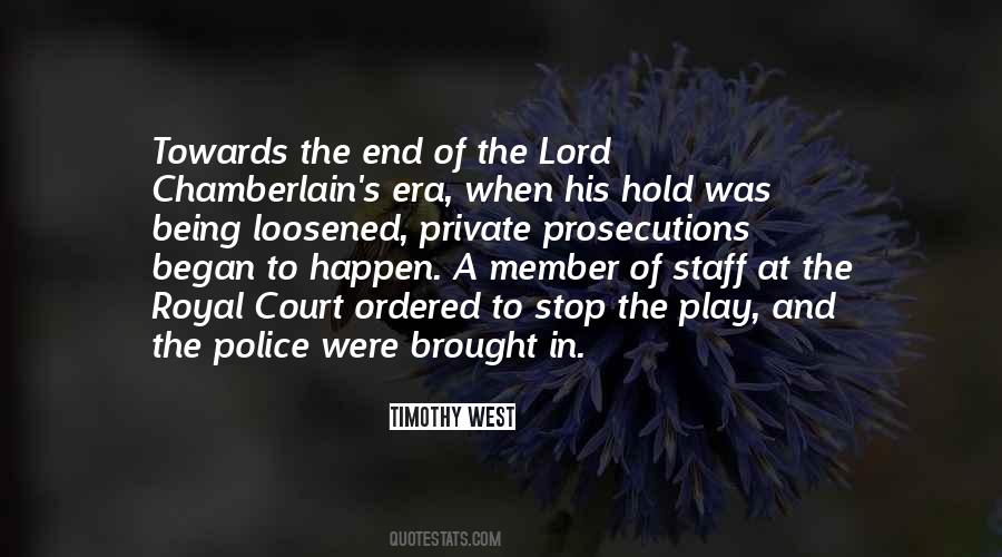 Quotes About An End Of An Era #1335875