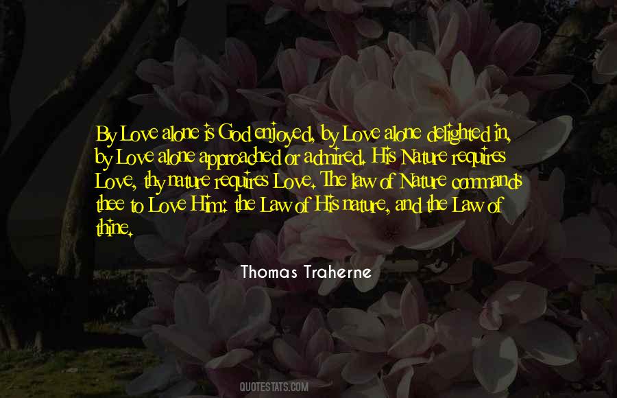 Quotes About Love The Nature #184652