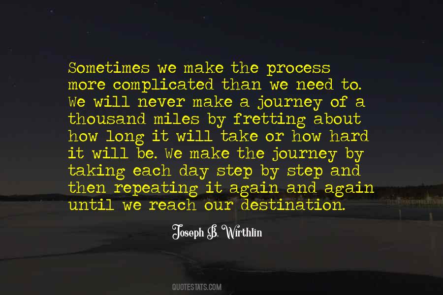 Journey Of A Thousand Miles Quotes #1169790