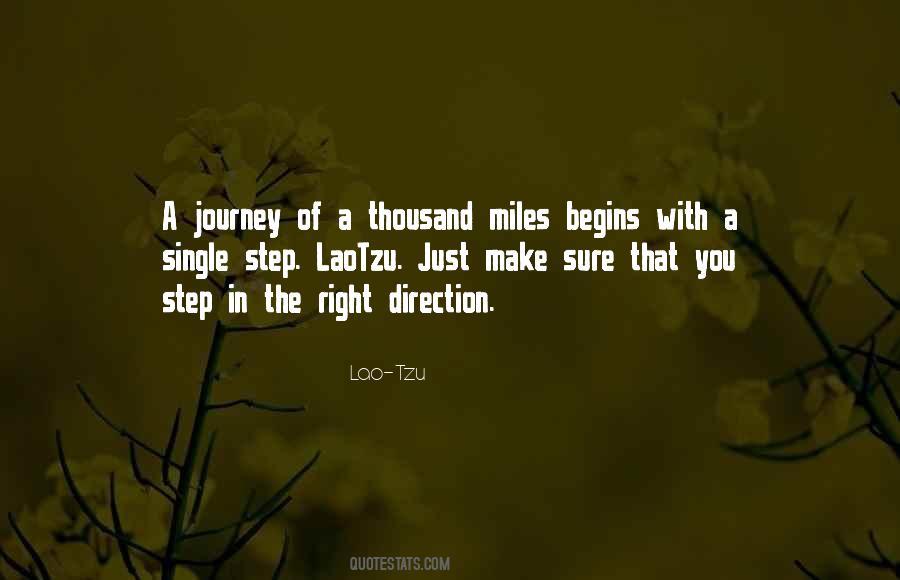 Journey Of A Thousand Miles Quotes #1537933
