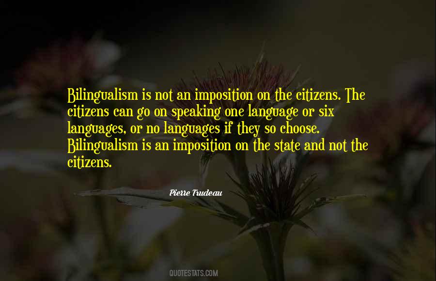 Quotes About Bilingualism #203885