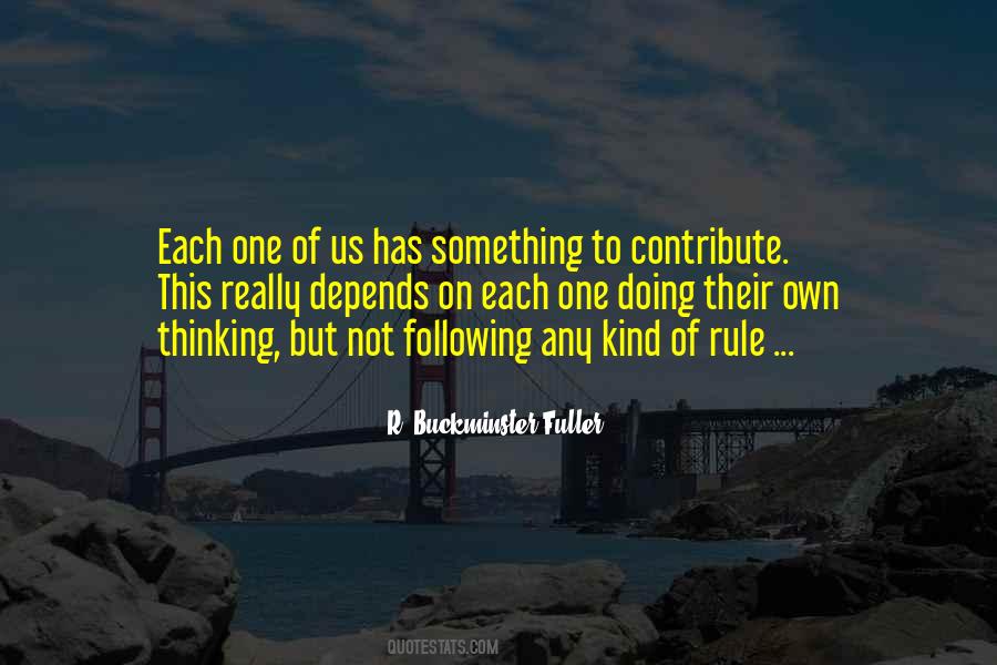 Quotes About Contribute #1197769