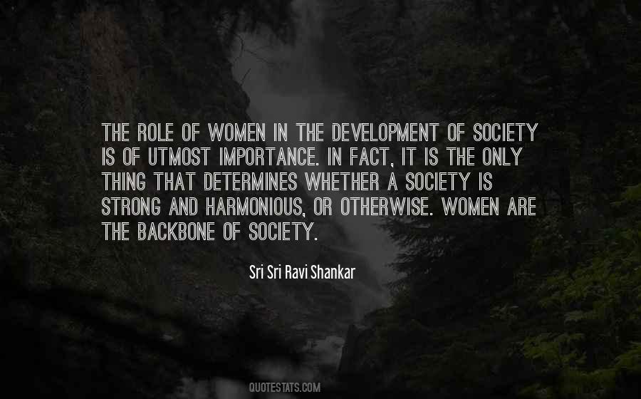 Role Of Women Quotes #1134232