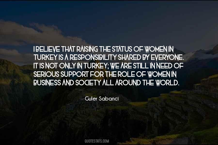 Role Of Women Quotes #1324562