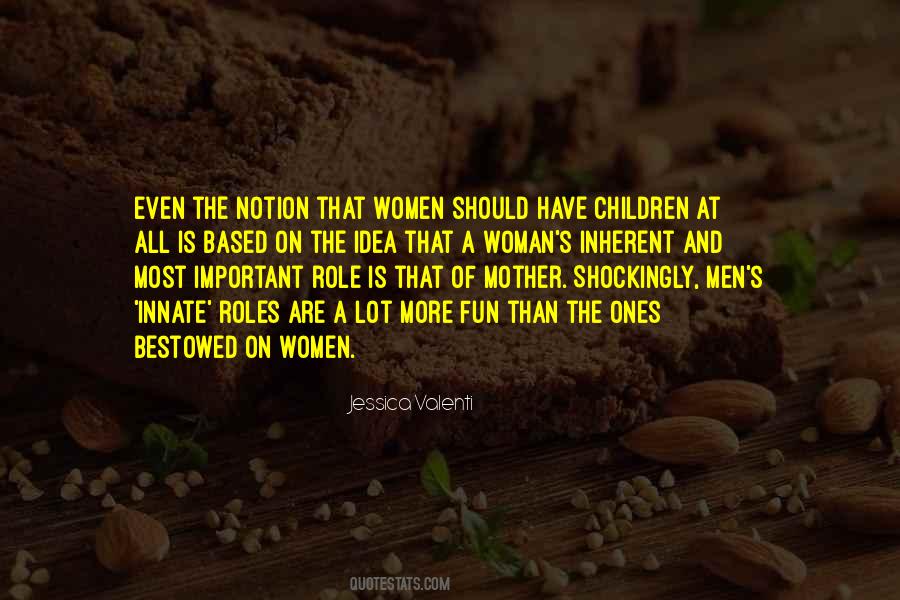 Role Of Women Quotes #1504305