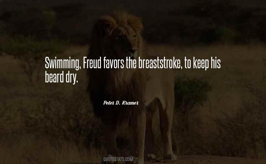 Quotes About Breaststroke #1243715
