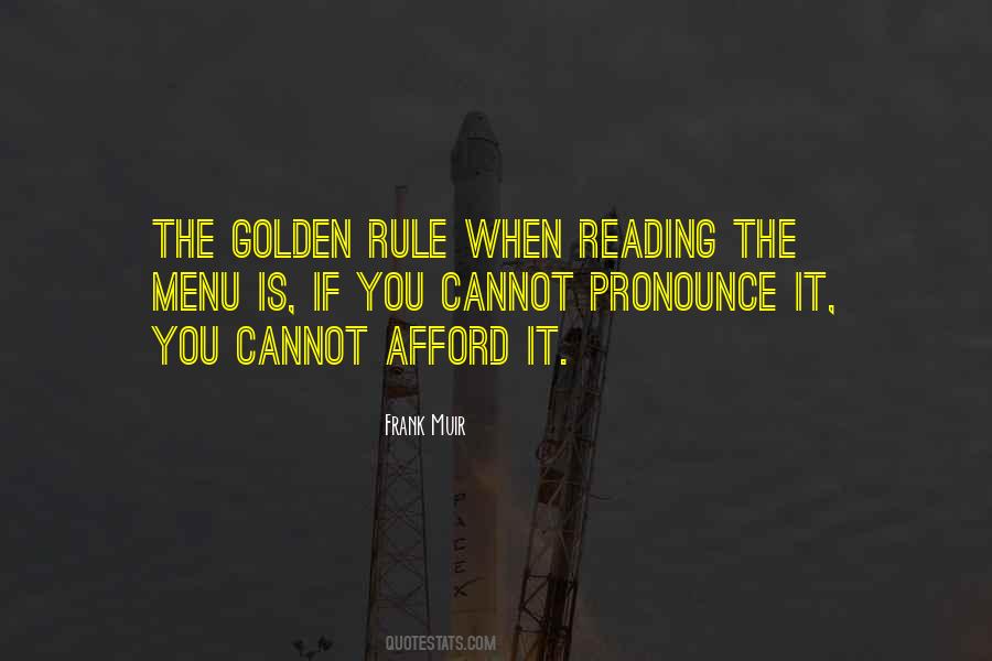 Quotes About Golden Rule #2512