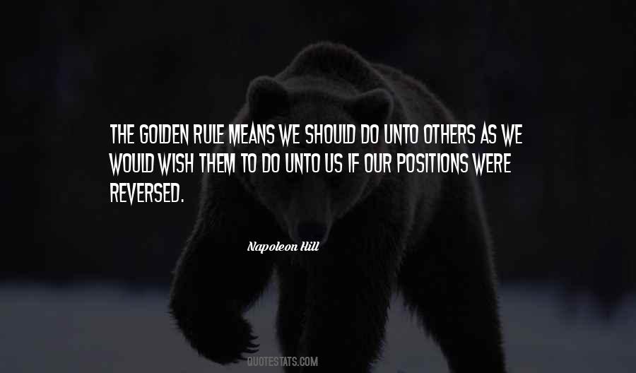 Quotes About Golden Rule #252723