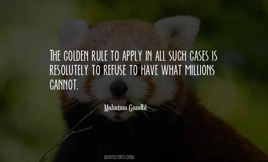 Quotes About Golden Rule #446557