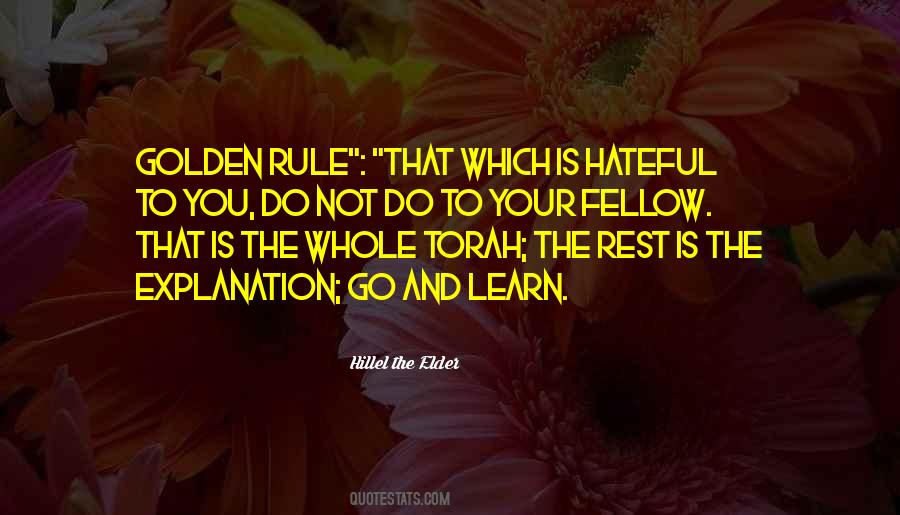 Quotes About Golden Rule #595960