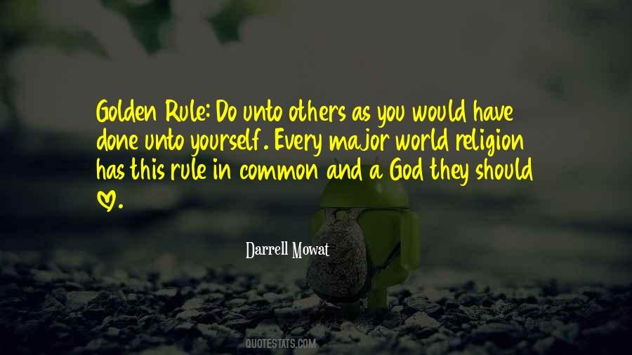 Quotes About Golden Rule #918802