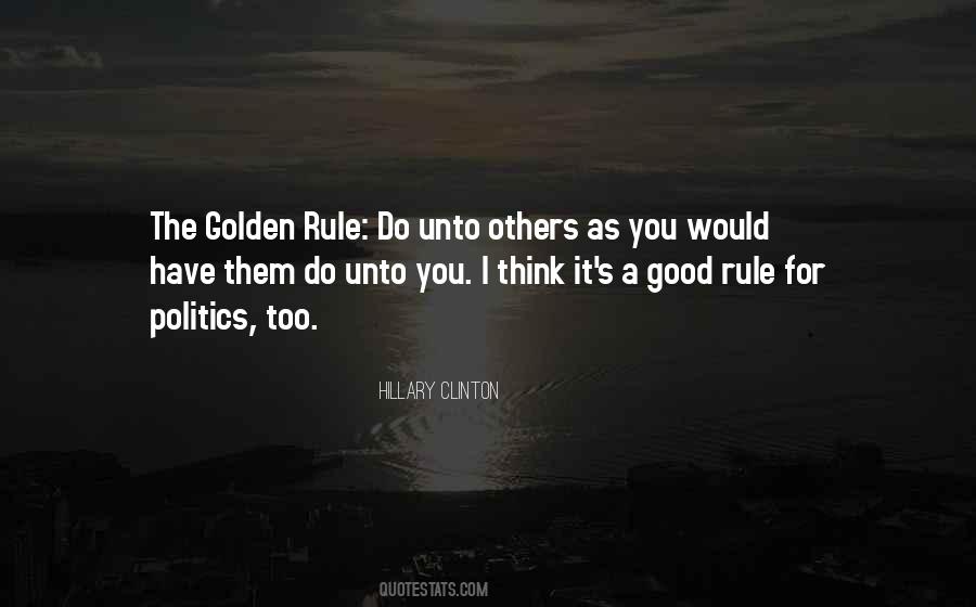 Quotes About Golden Rule #927229