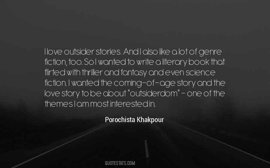 Quotes About Science Fiction Genre #1611662