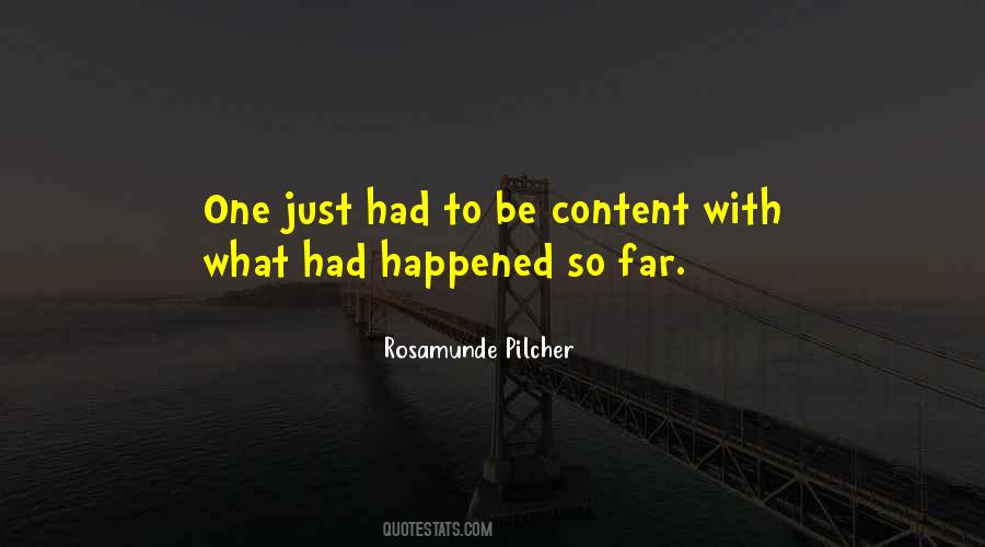 What Had Happened Quotes #425392