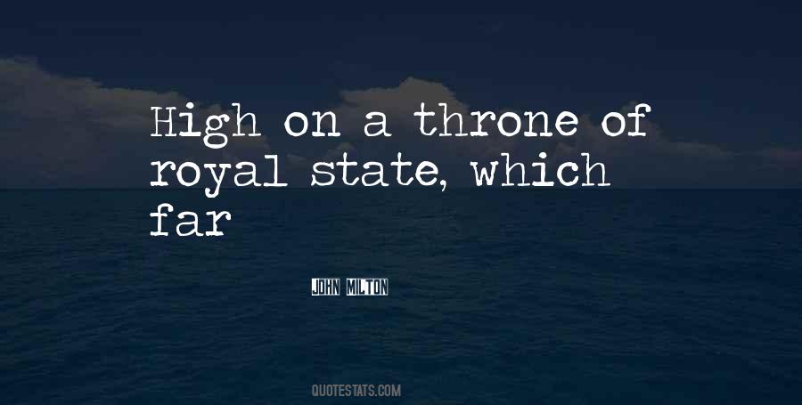 Quotes About A Throne #507721