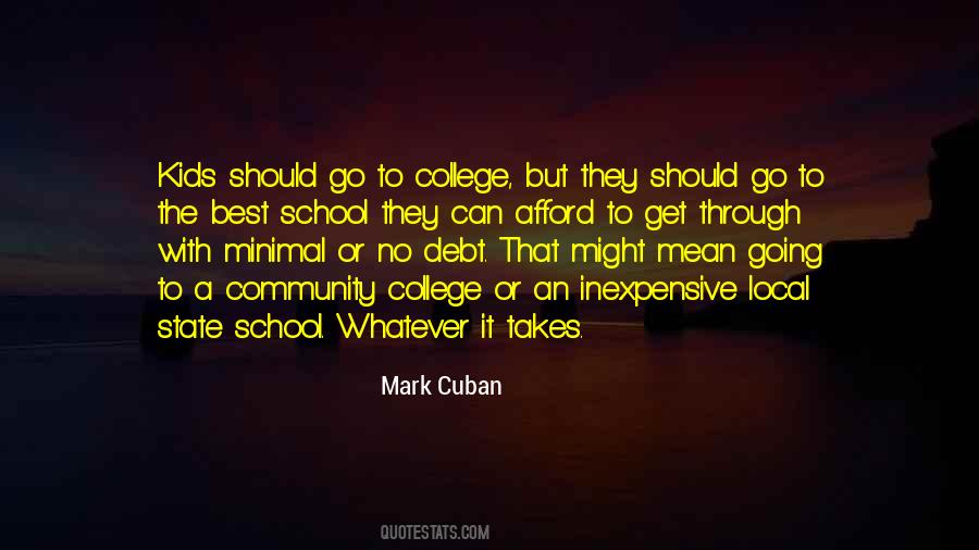 School College Quotes #201713