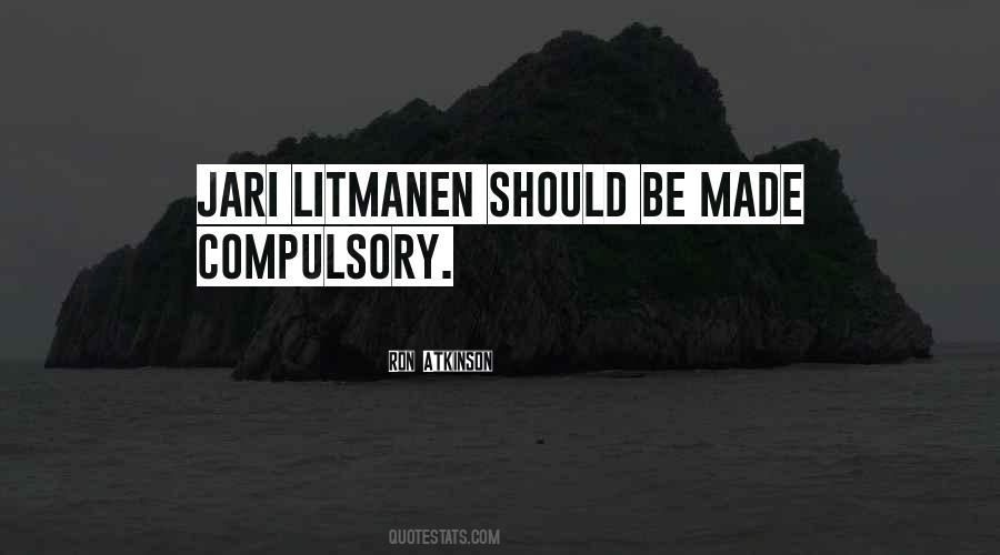 Quotes About Jari Litmanen #888752