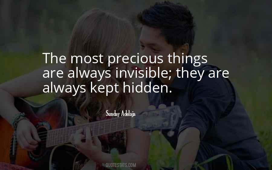 Quotes About Precious Things #472015