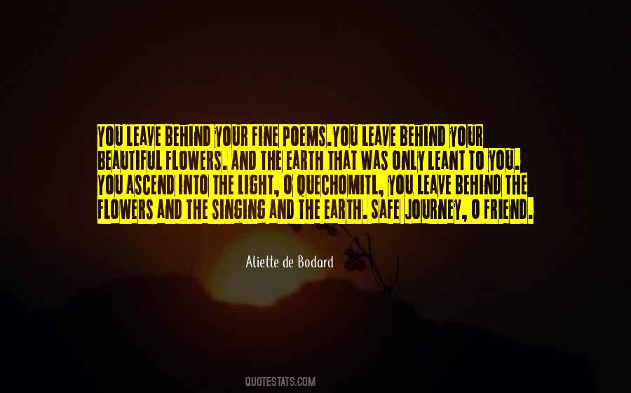Quotes About Safe Journey #1289456
