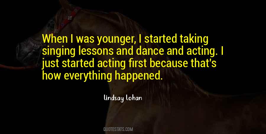 Happened How Quotes #108854