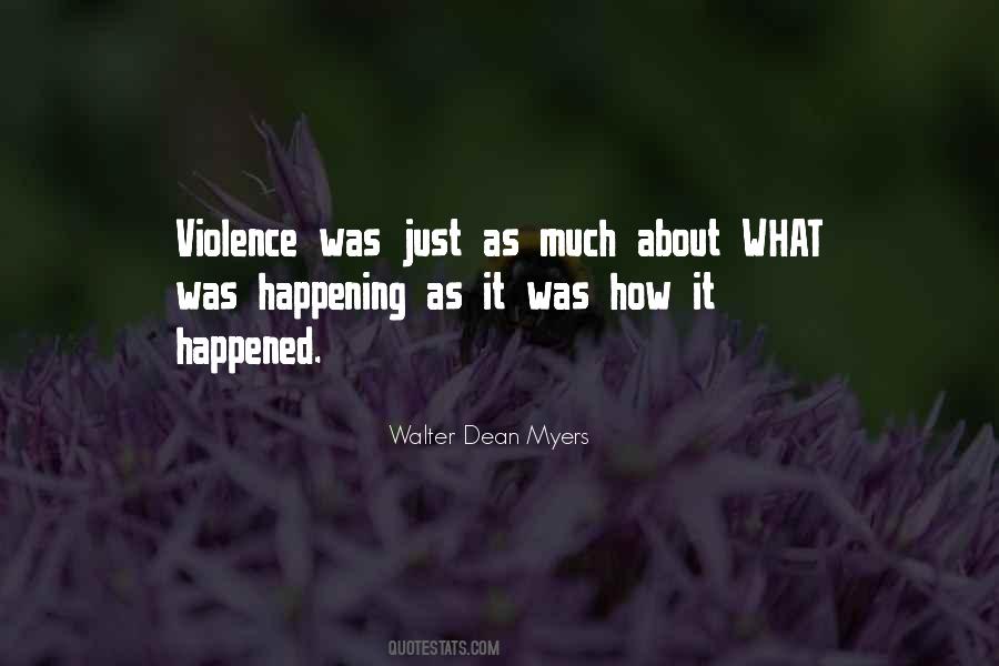 Happened How Quotes #202925