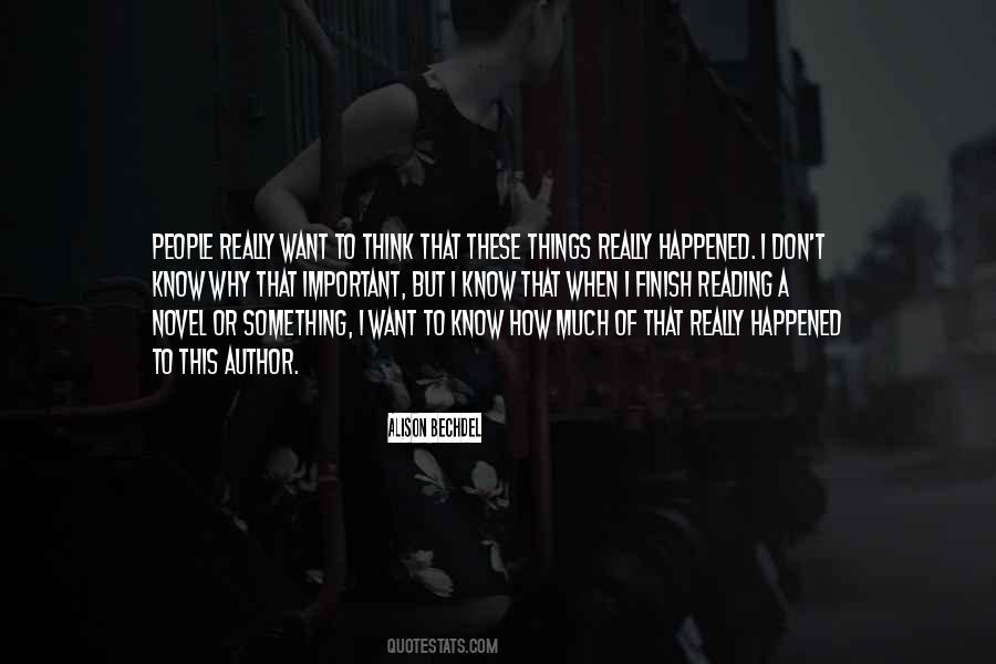 Happened How Quotes #309407