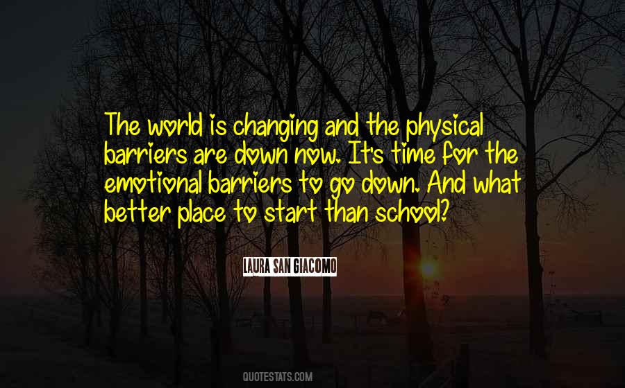 Quotes About Emotional Barriers #805995